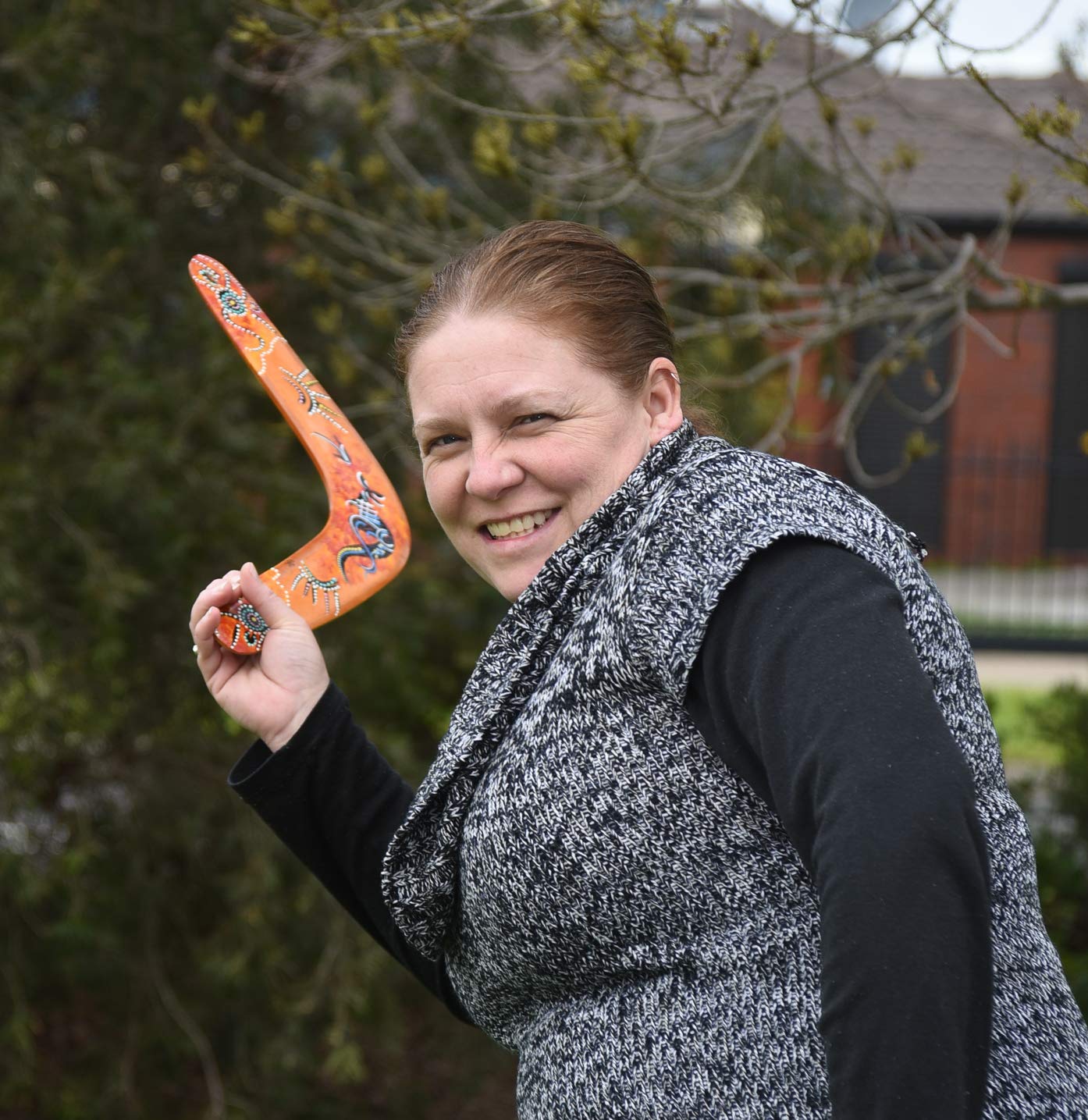 Amazon | Finecraft Australia Großer Boomerang für Kinder und